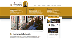 Desktop Screenshot of hostellacorredera.com